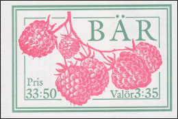 Markenheftchen 200 Beeren Und Früchte 1995 **/MNH - Non Classés
