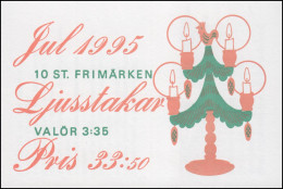 Markenheftchen 209 Weihnachten 1995 - Kerzenständer **/MNH - Unclassified