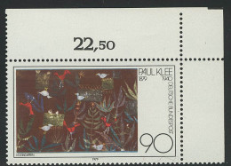 1029 Paul Klee ** Ecke O.r. - Ongebruikt