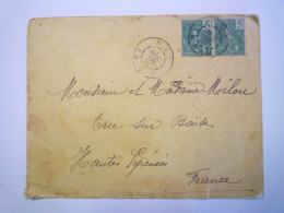 2024 - 1435  Enveloppe Au Départ De HUE  ANNAM  à Destination De TRIE-sur-BAÏSE  1908   XXX - Vietnam