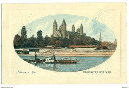 SPRING-CLEANING LOT (2 POSTCARDS), Speyer Am Rhein, Germany - Speyer