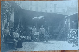 MARÉCHALERIE CHARRONS L MARÉCHAL FERRAND CARTE PHOTO MAGASIN DEVANTURE - Fotos