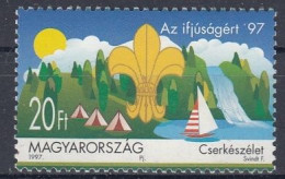 HUNGARY 4447,unused (**) Scouting - Unused Stamps