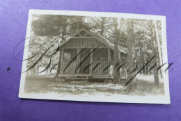Townsend Wisconsin Log Cabin Pine Ridge Lodge  1948 WI WIS. Picture Postcard - Altri & Non Classificati