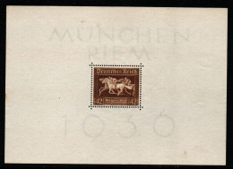 Deutsches Reich 1936 - Mi.Nr. Block 4 X - Postfrisch MNH - Blocks & Kleinbögen