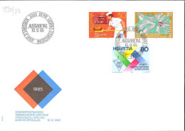 Suisse Poste Obl Yv:1230/1232 Commémorations Bern 10-9-95 Fdc - FDC