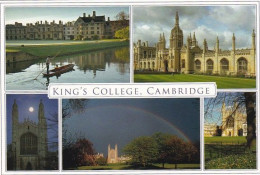 Kings College Multiview - Cambridge - Unused Postcard - CA2 - Cambridge