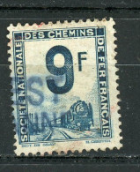 FRANCE :  COLIS POSTAUX  - Yt  N° 9 Obli. - Used