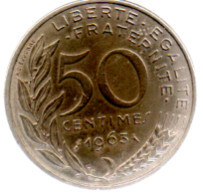 50 Centimes 1963 - 50 Centimes