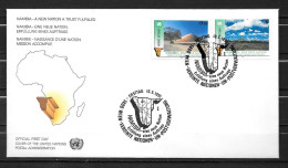 1991 - 122 / 123 - Namibie - 30 - FDC