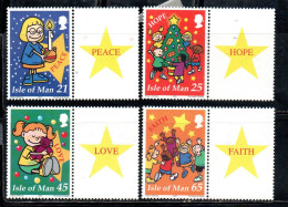 ISOLA DI MAN ISLE OF MAN 2000 CHRISTMAS NATALE NOEL WEIHNACHTEN NAVIDAD COMPLETE SET SERIE COMPLETA MNH - Isla De Man