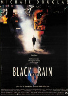 Cinema - Affiche De Film - Black Rain - Michael Douglas - CPM - Carte Neuve - Voir Scans Recto-Verso - Affiches Sur Carte