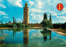 Maroc - Marrakech - Le Minaret De La Koutoubia - CPM - Carte Neuve - Voir Scans Recto-Verso - Marrakech