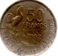 50 Centimes 1952B - 50 Centimes