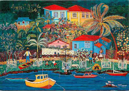 Antilles - Tropiques Au Quotidien - Illustration De Catherine Gallian  St Clair - CPM - Voir Scans Recto-Verso - Andere & Zonder Classificatie