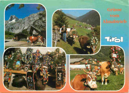 Animaux - Vaches - Autriche - Tirol - Multivues - CPM - Etat Pli Visible - Voir Scans Recto-Verso - Kühe