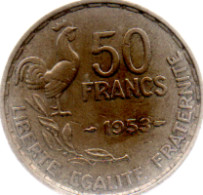 50 Centimes 1953 - 50 Centimes