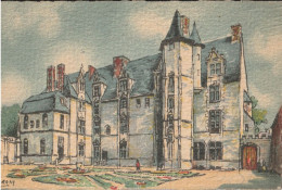 Illustrateur - BARDAY : Palais épiscopal D'Evreux - Barday