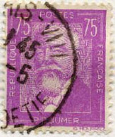 France Poste Obl Yv: 292 Mi:288 Paul Doumer Homme D'Etat (TB Cachet Rond) - Usados