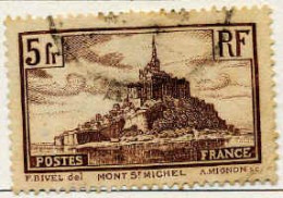 France Poste Obl Yv: 260 Mi:240 Mont Saint-Michel (cachet Rond) - Oblitérés