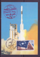 Espace 1990 11 21 - SEP - Ariane V40 - Carte - Europa