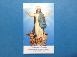 SANTINO HOLY CARD IMAGE PIEUSE Madonna Assunta Camigliatello Silano Cs - Santini