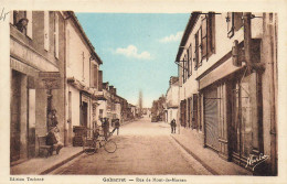 40 GABARRET RUE DE MONT DE MARSAN ANIMEE COLORISEE - Gabarret