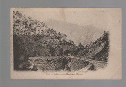 CPA - 83 - Environs De Toulon - Ollioules - Les Gorges - Pont Sur La Reppe Et La Montagne D'Evenos - Circulée En 190? - Ollioules