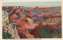 - NEAR GRAND VIEW. GRAND CANYON NATIONAL PARK. ARIZONA. - 4 Cards -  Scan Verso - - Grand Canyon