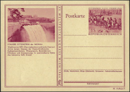 Autriche 1966. Entier Postal Touristique Commémorative, Congrès De L'UPU à Vienne. Barrage De Stausee Ottenstein - Agua