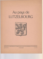 Revue- Au Pays De Lutzelbourg - Tourisme & Régions