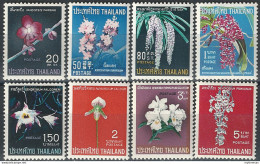 1967 Thailandia Flowers 8v. MNH Yvert E Tellier N. 470/77 - Thailand