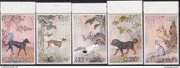 1972 Formosa - Taiwan - Catalogo Yvert N. 803/807 - 5 Valori - MNH** - Autres & Non Classés