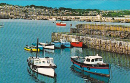 Newlyn Harbour - Cornwall - Unused Postcard - Cor2 - St Michael's Mount