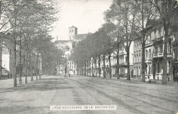 BELGIQUE - Liège - Boulevard De La Sauvenière - Carte Postale Ancienne - Luik