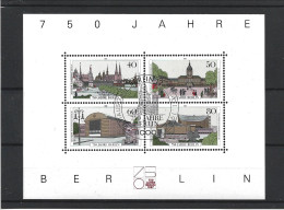 Berlin 1987 Berlin 750th Anniv. S/S Y.T. BF 8 (0) - Blocks & Sheetlets