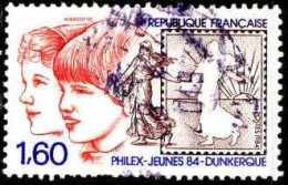 France Poste Obl Yv:2308 Mi:2440 Philex-Jeunes Dunquerke (Obli. Ordinaire) - Used Stamps