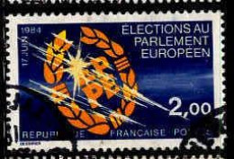 France Poste Obl Yv:2306 Mi:2432 2.Elections Parlement Européen (Beau Cachet Rond) - Used Stamps