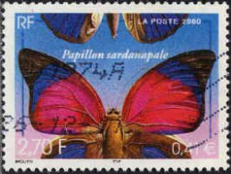 France Poste Obl Yv:3332 Mi:3473 Papillon Sardanapale (Obl.mécanique) (Thème) - Papillons
