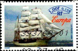 France Poste Obl Yv:3277 Mi:3418 Europa Voilier (Obl.mécanique) - Used Stamps