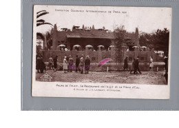 EXPOSITION COLONIALE INTERNATIONALE DE PARIS 1931 - Le Palais De 'lAOF Le Restaurant Très Animé  - Esposizioni