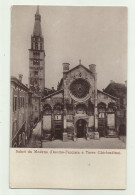 SALUTI DA MODENA - DUOMO FACCIATA E TORRE GHIRLANDINA - ENRICO GENTA EDITORE - NV FP - Modena