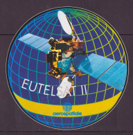 Espace 1990 08 31 - Autocollant - Ariane V38 (AS) - Europe