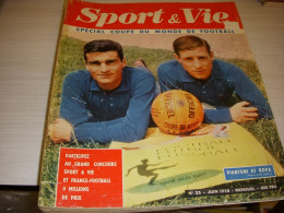 SPORT & VIE 25 06.1958 SPECIAL AVT COUPE MONDE FOOT CYCLISME BELGE AUTO DS19 - Sport