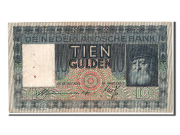 Billet, Pays-Bas, 10 Gulden, 1937, 1937-04-30, TTB - 10 Florín Holandés (gulden)