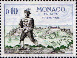 Monaco Taxe N* Yv:59 Mi:62 Porteur De Message (sans Gomme) - Portomarken