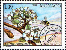 Monaco Préo N** Yv:102 Mi:1924 Poirier Printemps - Precancels