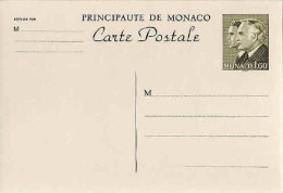 Monaco Entier-P N** Yv:37 Carte Postale Princes Rainer III & Albert - Ganzsachen