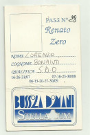PASS RENATO ZERO BUSSOLA DOMANI - Tickets D'entrée