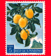 Nuovo - MNH - SAN MARINO - 1958 - Prodotti Agricoli - Prugne - 5 - Unused Stamps